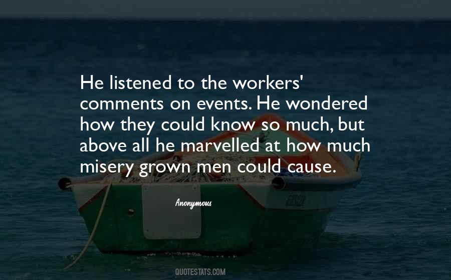 Grown Men Quotes #116008