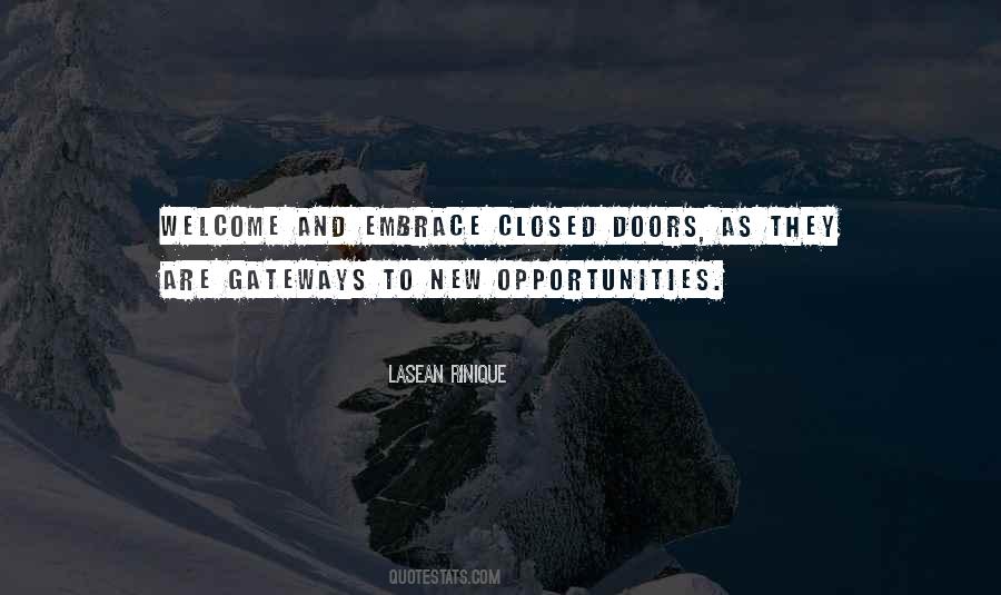 Quotes About Gateways #1526312