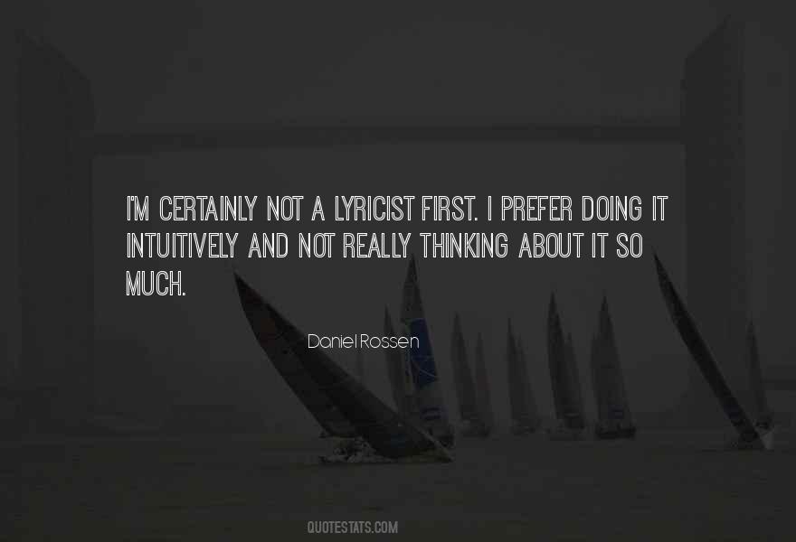 Quotes About Thinking Not Doing #597192