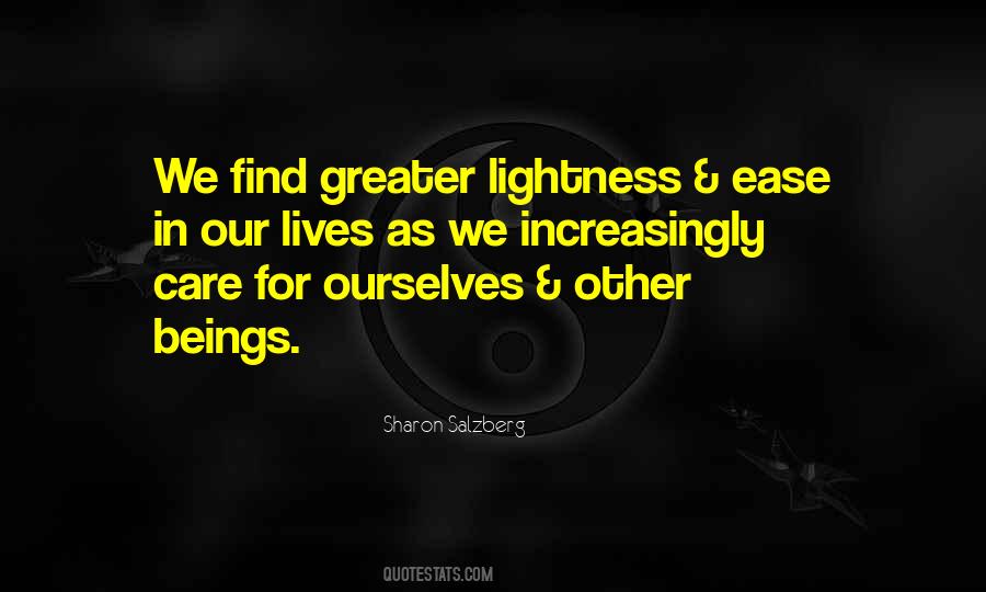 Quotes About Lightness #47030