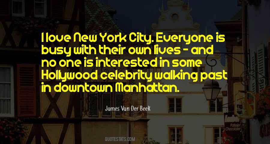 Quotes About Manhattan New York #1388396