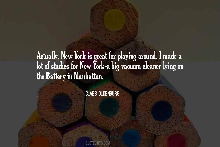 Quotes About Manhattan New York #268191