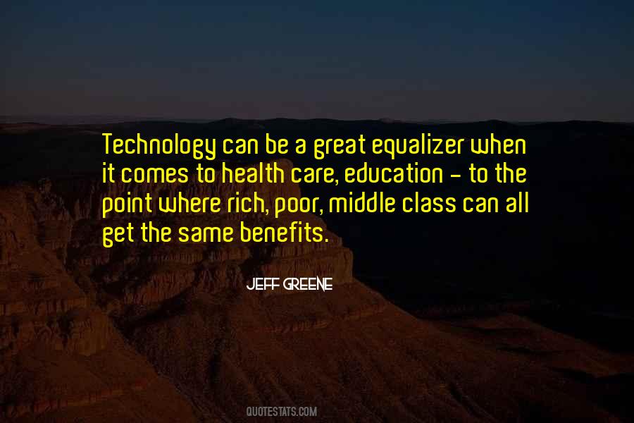 Quotes About Benefits Of Technology #1280117