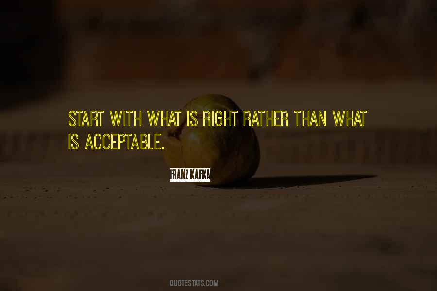 Quotes About Acceptable #1210425