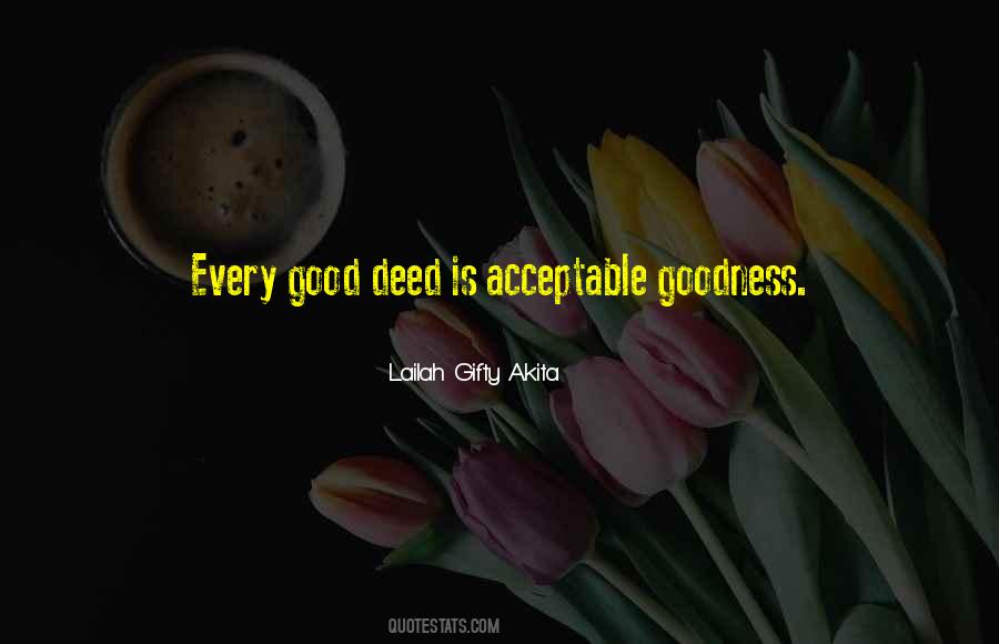 Quotes About Acceptable #1377331