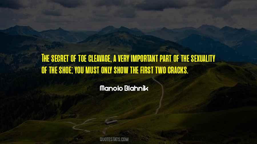 Quotes About Manolo Blahnik Shoes #334633