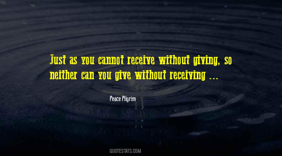 Giving Without Receiving Quotes #552020