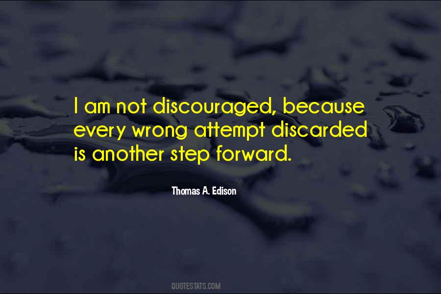 Quotes About Discouraged #988699