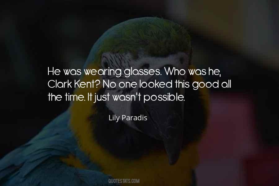 Quotes About Wearing Glasses #570575