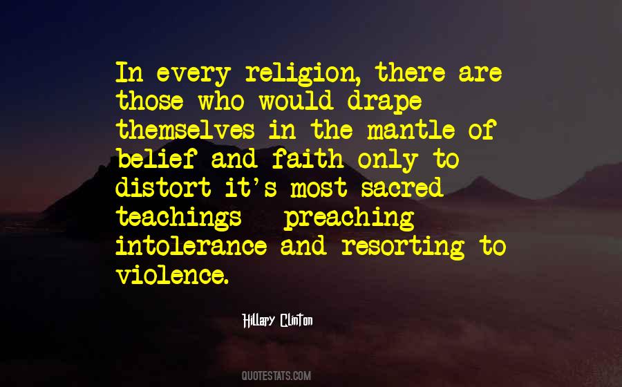 Quotes About Religious Intolerance #1812278