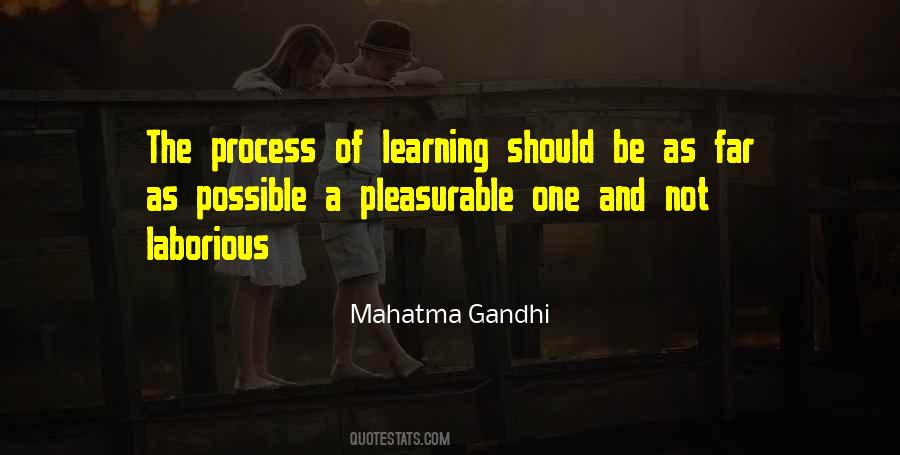 Quotes About The Process Of Learning #1272557