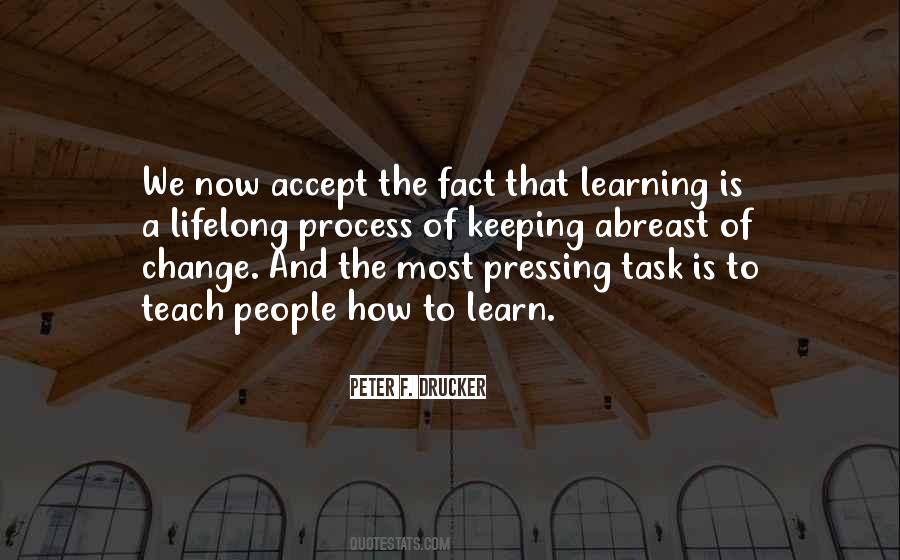 Quotes About The Process Of Learning #262426