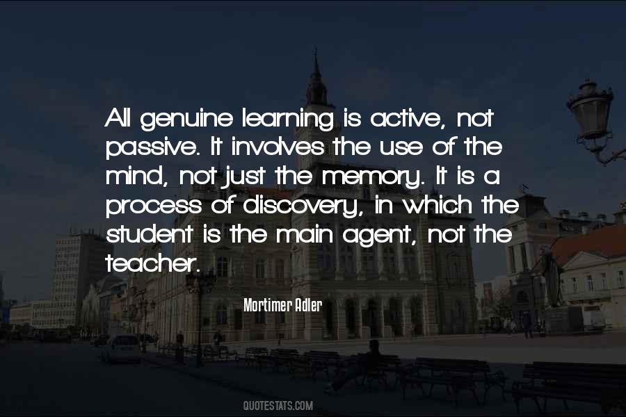 Quotes About The Process Of Learning #813844