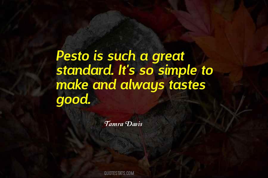 Quotes About Pesto #980428