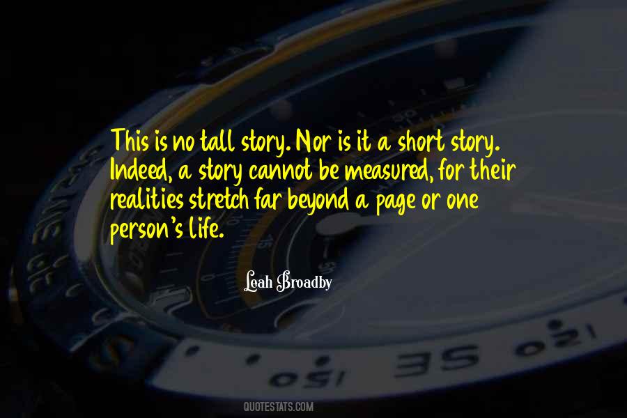 Quotes About Short Story #1281605