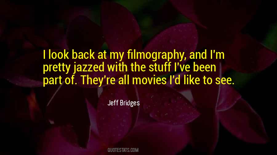 Quotes About Filmography #425852