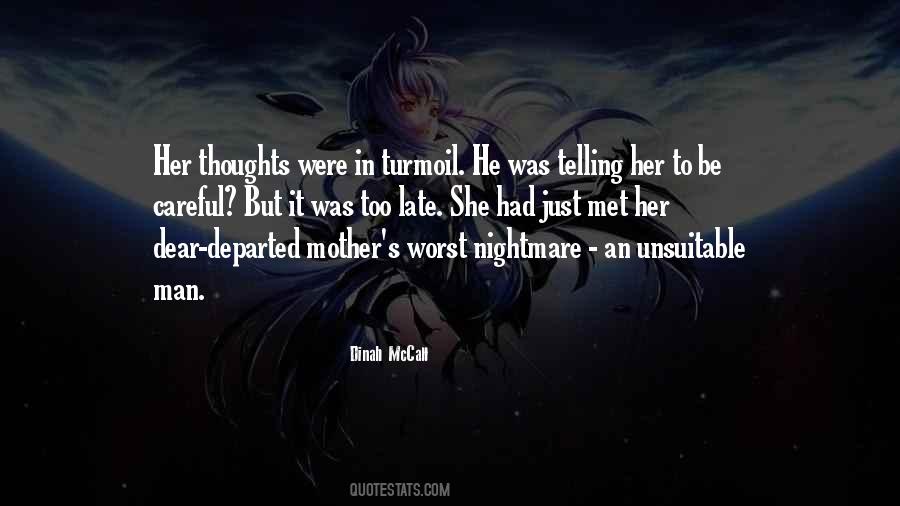 Quotes About Worst Nightmare #1472616