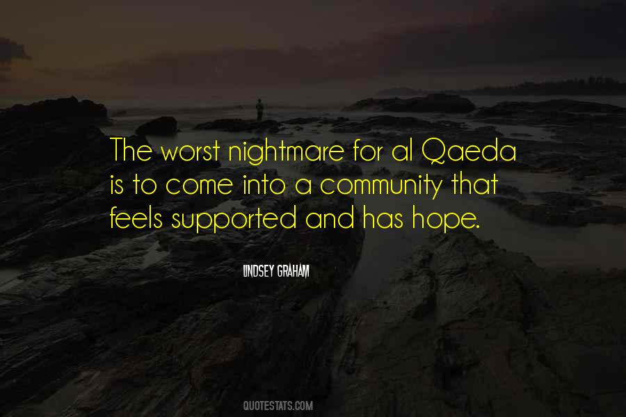 Quotes About Worst Nightmare #914707