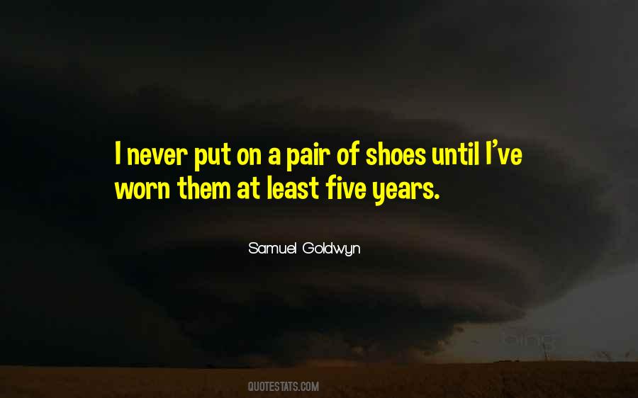 Quotes About Pair Of Shoes #1237133