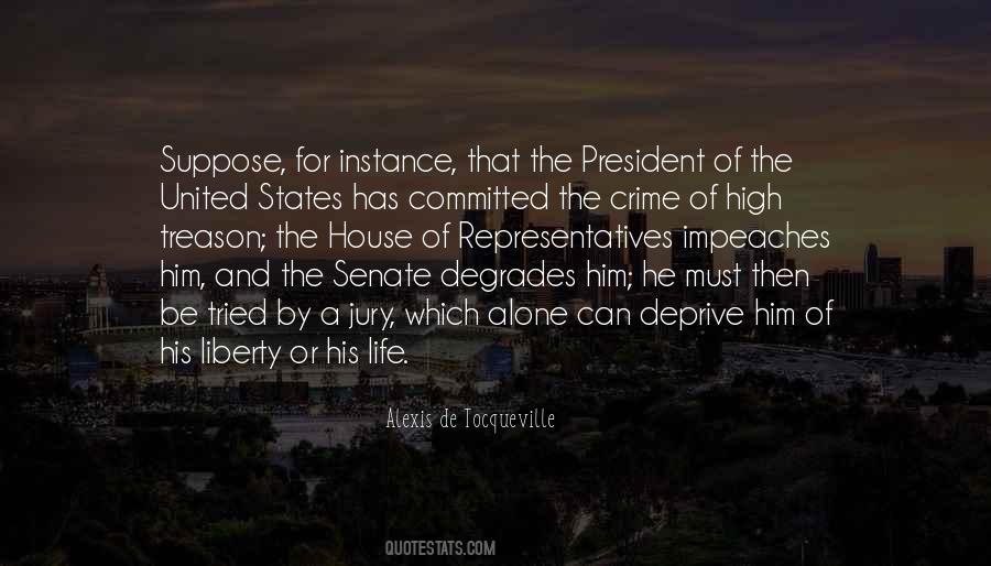 Quotes About The Us Senate #123410