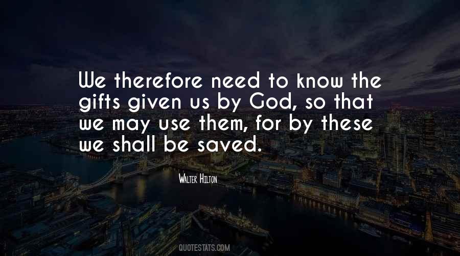 Shall Be Saved Quotes #85867