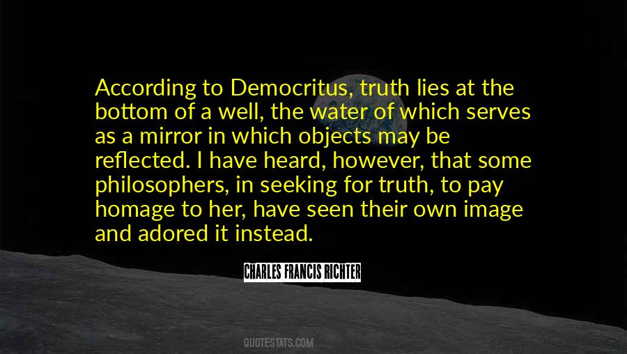 Quotes About Lies And The Truth #77074