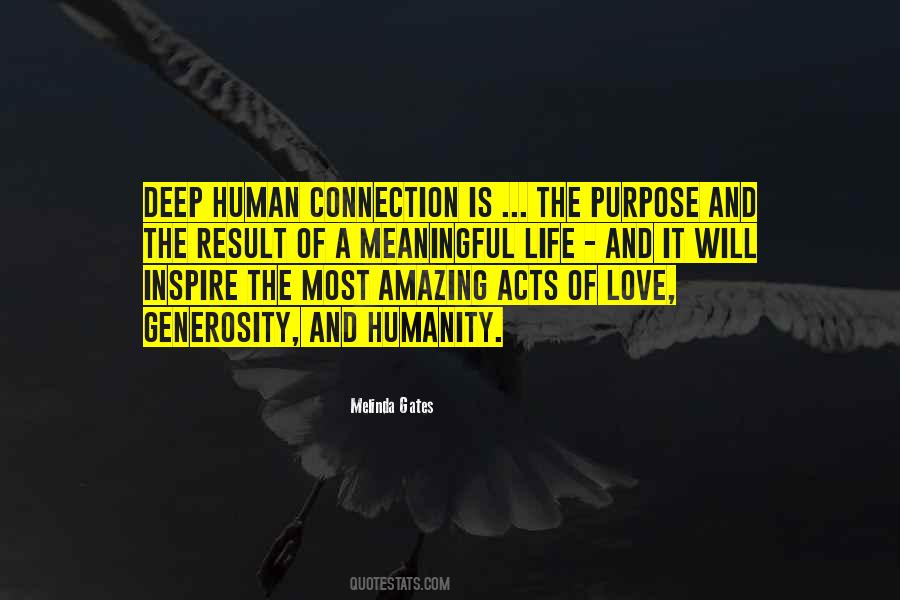 Quotes About Human Connection #1457008