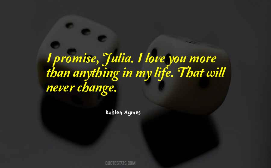 I Promise Love Quotes #206042