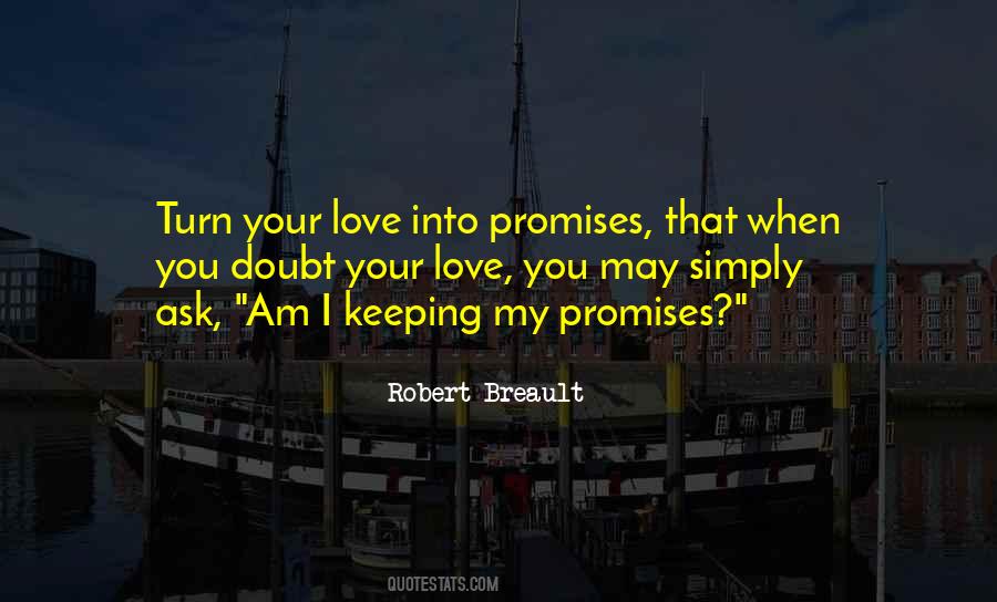 I Promise Love Quotes #534072