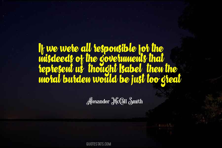Burden Of The Past Quotes #14269