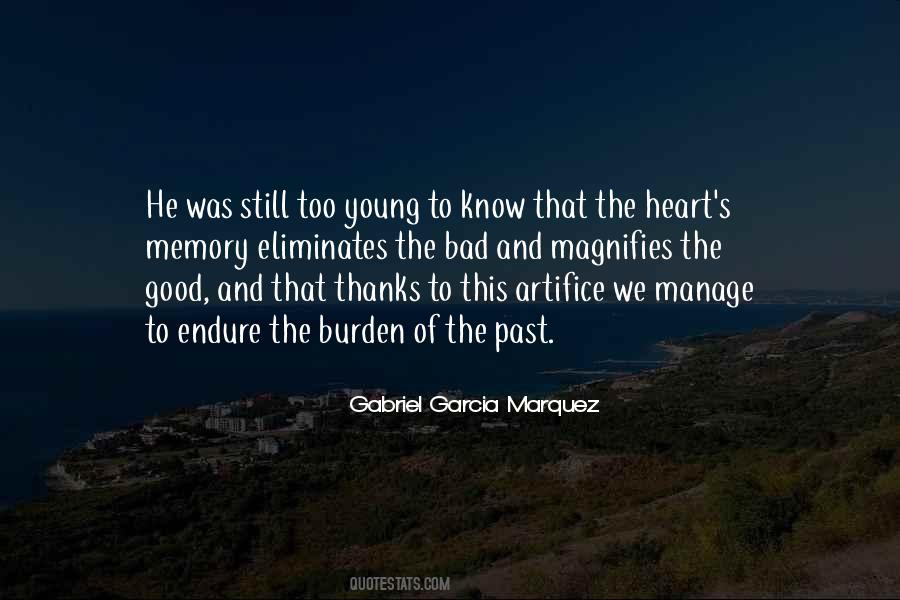 Burden Of The Past Quotes #1706224
