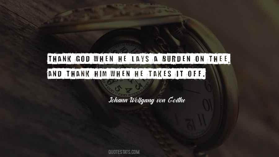 Burden Of The Past Quotes #36910
