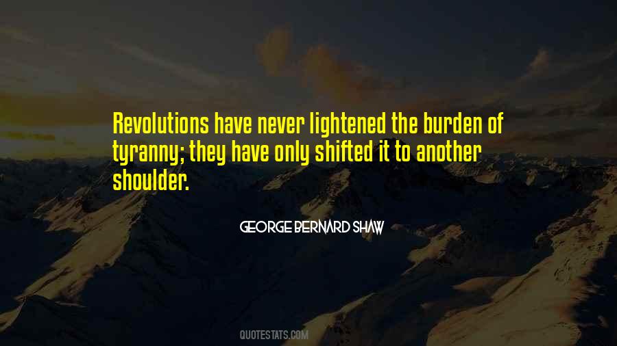 Burden Of The Past Quotes #38597