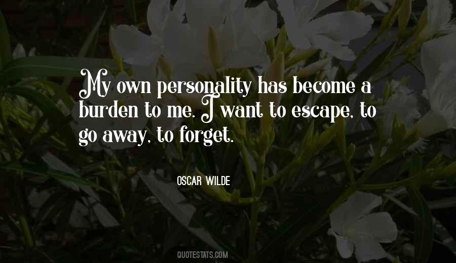 Burden Of The Past Quotes #39284