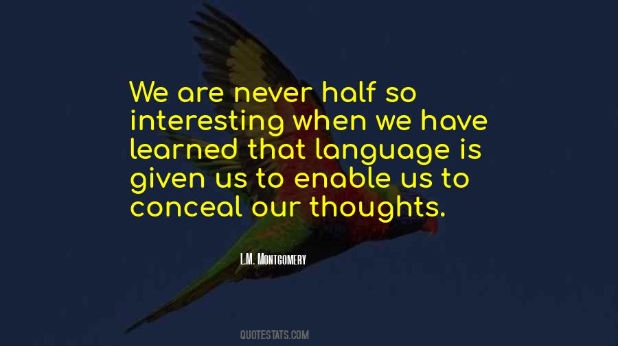 Are Thoughts Quotes #20965