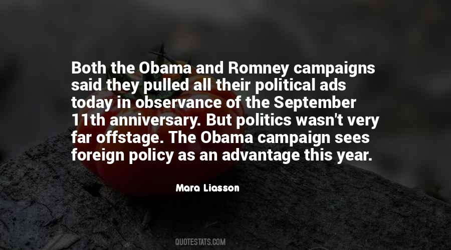 Quotes About Political Campaigns #954936