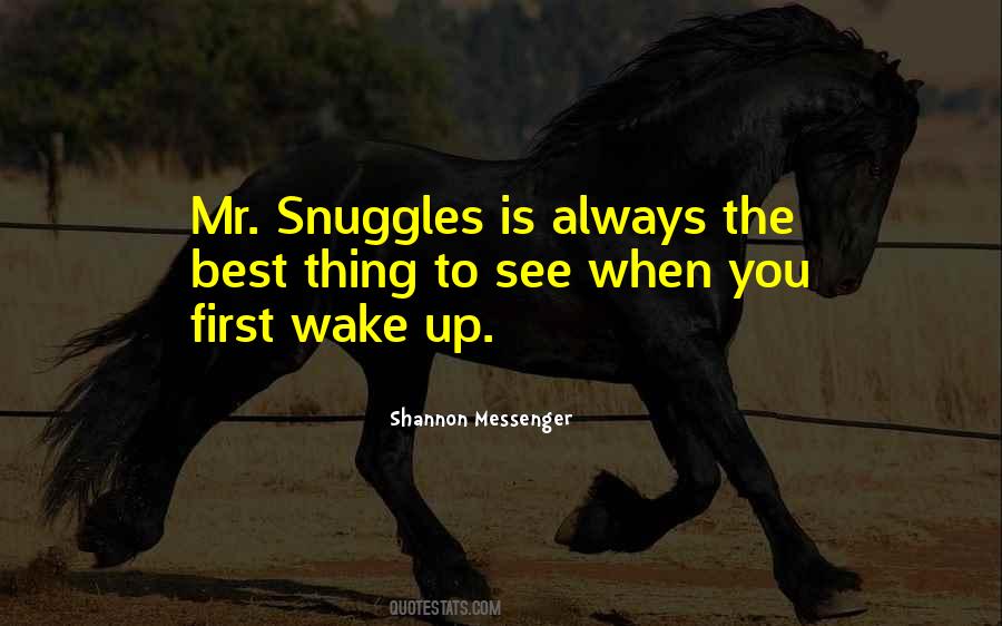 Quotes About Snuggles #1589550