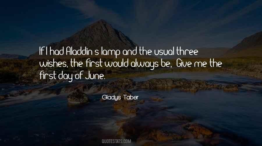 Quotes About Aladdin's Lamp #591863