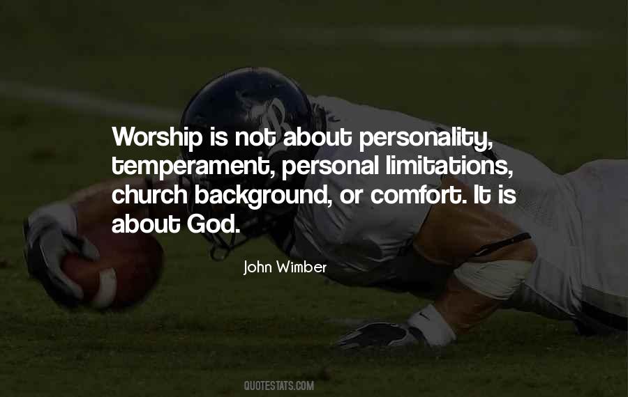 Personal Comfort Quotes #1481167
