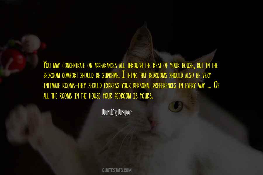 Personal Comfort Quotes #428066