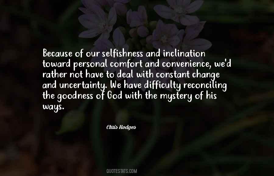 Personal Comfort Quotes #737887