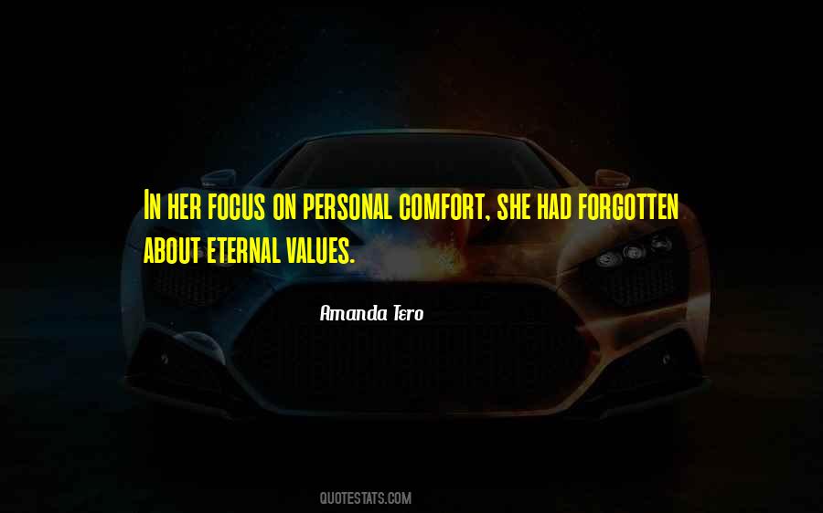 Personal Comfort Quotes #743836
