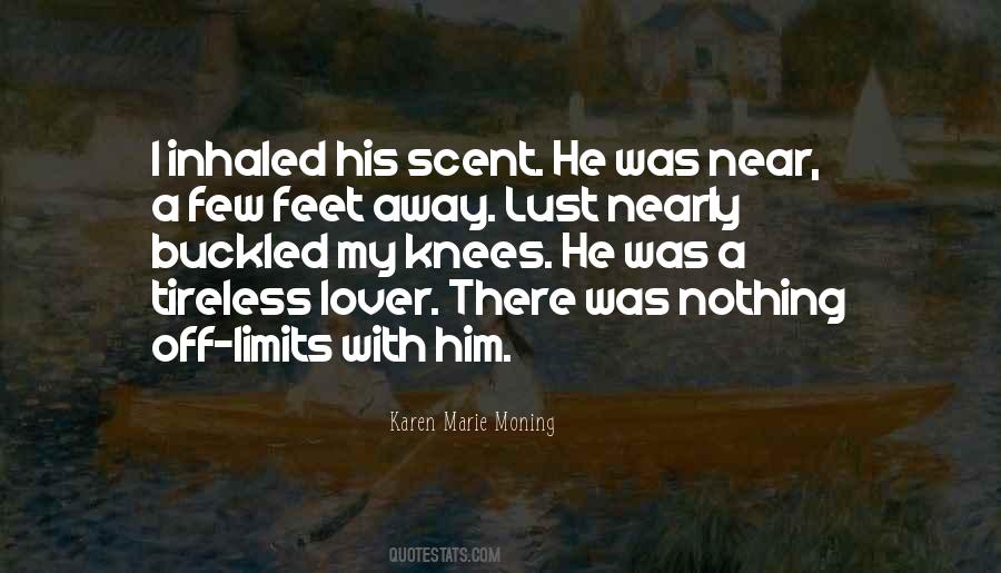 Quotes About His Scent #1668001