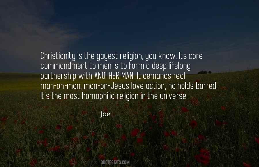 Love Of A Real Man Quotes #1876259