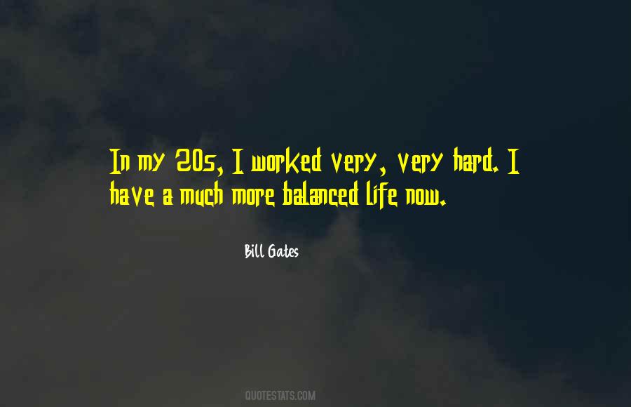 Quotes About Balanced Life #38784