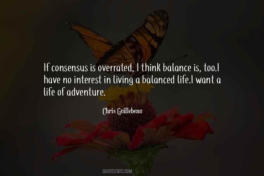 Quotes About Balanced Life #874331