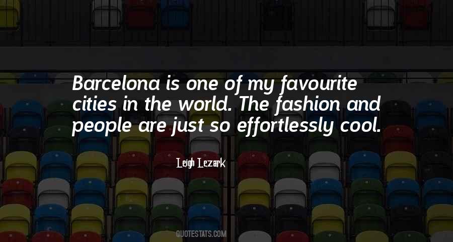 Quotes About Barcelona #328474