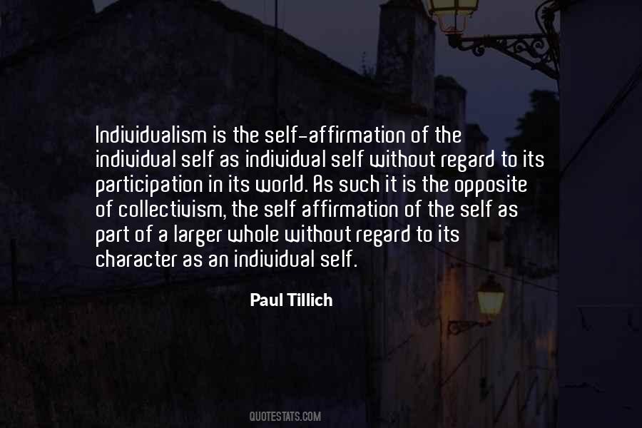 Quotes About Individualism Vs Collectivism #1614516