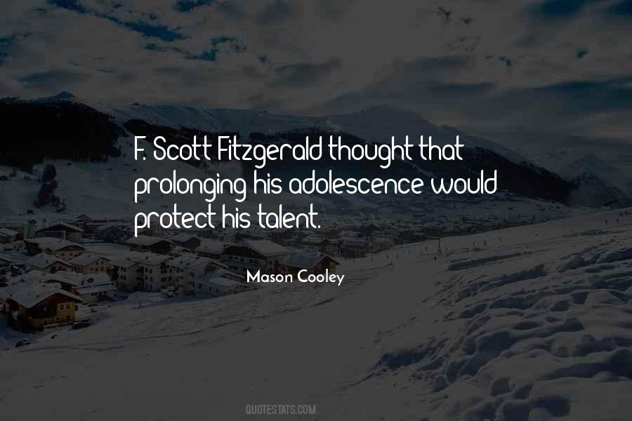 Quotes About Fitzgerald #812513