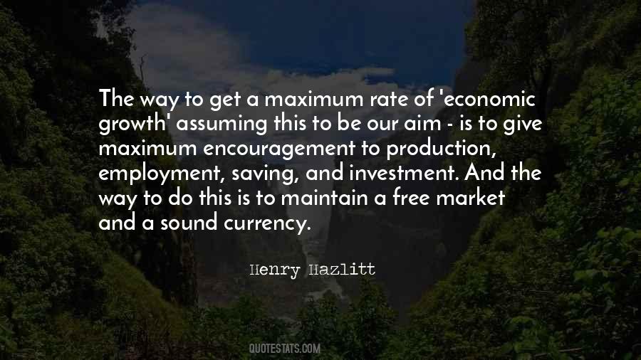 Quotes About Market Growth #1121611